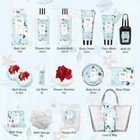 Lily Roy 16 Pcs Bath Gift Set Ocean Bliss W  Lavender Oil Spa Gift Basket Bag