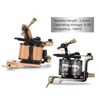 Coil Tattoo Machine   10 Wraps Coil Tattoo Liner   Shader Kit 23000r m Alloy Tat