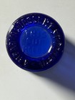 Antique Cobalt Blue Wyeth   Bro Apothecary Bottle With Pat 1899 Dosing Cap Set
