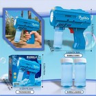 Kids Bubble Gun  Light-up Bubble Machine With Refills  Perfect For