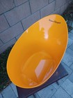 Two Large Yellow Veuve Clicquot Mutiple Champagne Bottle Ice Buckets   Used
