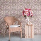 Reusable Plastic Wall Stencil Template 23 2    X 37 4    Seamless    Palace Flowers