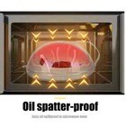 Magnetic Microwave Anti Splatter Cover Plate Guard Lid With Steam Vent