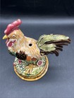 Vintage Classic Ceramic Rooster Figurine Statue