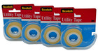Scotch Utility Tape With Dispenser 1 2 In X 700 In Clear Adhesive     4 Pack