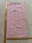 1940s Feed Sack Fabric Full Unopened Bag Pink Floral Daisy Swirl Cotton Vtg