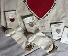 S  zane       heart     Theme Bundle Tote Socks X2 Appliqu  s X2