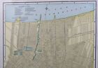 Vintage 1900 New Orleans La Map 11 x14    Old Antique Original Mardi Gras Uptown