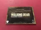Walking Dead Season 2  Wardrobe Relic Patch Card - Maggie - Floral Shirt  - Nm