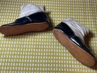 Antique Black   White Side Button Baby Shoes - Nice