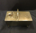 Antique Rich Pantentee English Honor Box  Tobacco Vending Coin Box  Circa 1800 s
