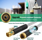 200ft Metal Garden Hose Durable Stainless Steel Water Hose  Flexible