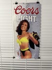 1990   s Coors Light Scuba Bikini Sexy Beer Poster Preowned