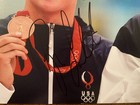 Ryan Lochte Signed Autographed Photo With Michael Phelps Olympic Beckett Bas
