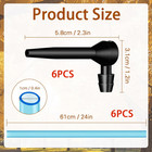 6 Set Maple Syrup Tapping Kit Tree Taps With 2ft Tubing Syrup Sugaring Starter T