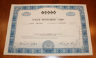 Lot Of 4  Various Stock Certificates