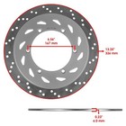 Front Rear Brake Disc Pads For Honda Vtx1300c Vtx1300s Vtx1300r Vtx1300t 03-09 