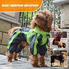 Dog Raincoat Lightweight 4 Feet Four Legs Rain Coats For Small Medium Large Dogs