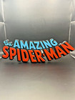 The Amazing Spider-man Logo Sign Display   3d Wall Desk Shelf Art
