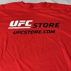 Ufc Store Shirt Mens Large Red Legends 100  Cotton Mma Martial Arts Tee T-shirt