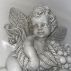 Design Toscano Cherub Wall Plaques Set Wine Harvest Putti Resin Stone Finish