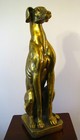Tall Sleek Whippet greyhound  Sculpture  New  Stunning  