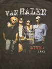 Vtg Van Halen Live 1993 World Tour Sz Xl Tee