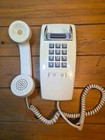 Vintage Bell System Western Electric Push Button Telephone Red