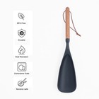 Cooking Spoon For Nonstick Cookwares  Multifunction Normal  Black And Wood
