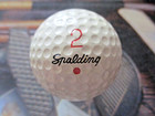 Vtg - Spalding Dot Golf Ball - Dimple -  2