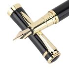 Fountain Pen Fine Nib W  Ink Refill Converter   10 Ink Cartridge Black