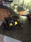 Leather Firemans Helmet