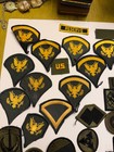 Vtg Military Patches Lot Of 65 Genuine Us Army
