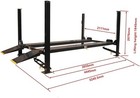 Xk 8000lb 4-post Heavy Duty Service Storage Car Lift--movable 5 Year Warranty 