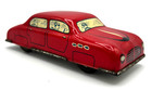 Charles Rossignol France Red Tin Litho Sedan 1950   s Beautiful Condition  C8 