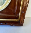 Vintage antique Child Painting In Solid Wood Handcarved Frame