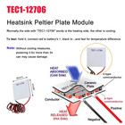 Peltier Module Tec1-12706  12v 6a 60w Heatsink Thermoelectric Cooler Cooling Pel