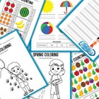 Printable Spring   Summer Workbook For Kids   Vocabulary   Writing Practice