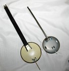 Two Pendulums For Large Antique Clocks - Details Inside        R