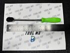 Snap-on Tools Usa New Green 1 4  Drive Hard Grip Long Fixed Ratchet Thlld72