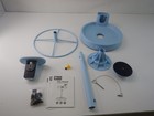 Birdfy Smart Bird Bath With Dual-lens 2k Ai Camera  Solar Powered  Blue