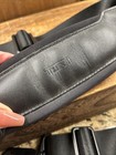 Tumi Padded Replacement Shoulder Strap And Leather Luggage Tag Set Black I07