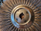 12  Knotted Steel Wire Wheel Brush Bench Grinder  1-1 4   Osborn Nos