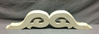 Antique Wood Corbel Porch Bracket Shabby Gingerbread Vtg Old Chic White 526-25b