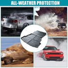 Cargo Mat Liner For Toyota Rav4 2020-2024 All Weather Tpe Rubber Rear Seat Back