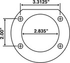 Ford 8  Or 9  Small Bearing Rear Disc Brake Conversion With Parking Brakes 