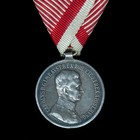 Ww1 Imperial Austrian Austro-hungarian Silver Fortitvdini Bravery Medal