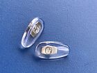 New Silver Gucci Replacement Silicone Nose Pads For Sunglasses Eyeglass Screw-in