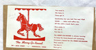 Greenwich  Conn 1951- The Merry-go-round  38 1 2 Arch St  Real Photo   Card