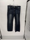 Rock Revival Men s Jean s Straight  Isaiah J202 40 Long Large Stitch Whiskers